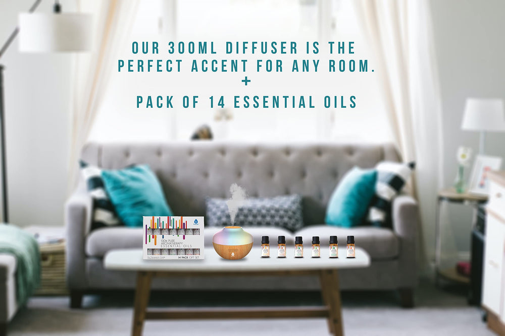 Pursonic 14 essential oils set offers diverse aroma profiles.