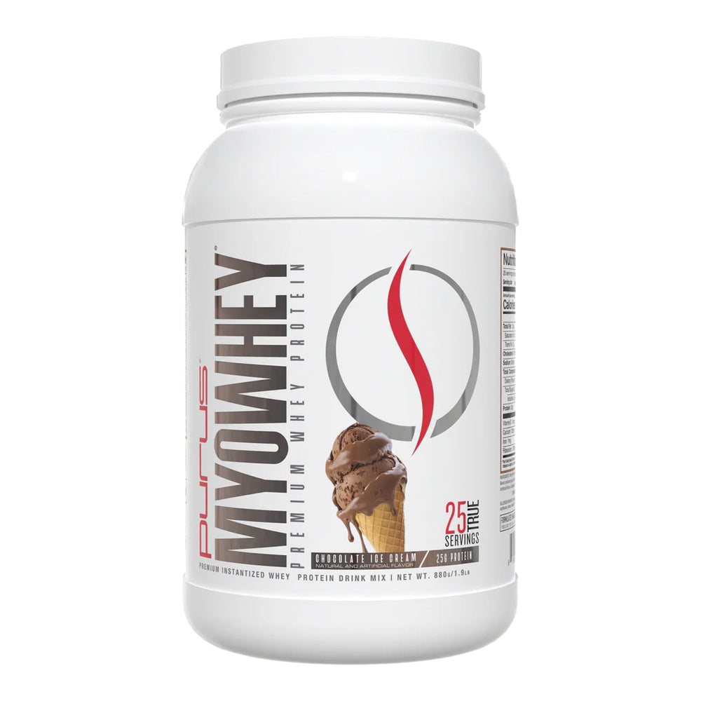 MyoWhey premium protein bottle with smooth pour for quick shakes
