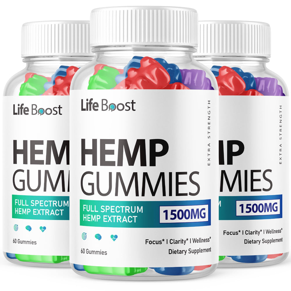 Purvia Life Boost 3-pack bottle front showing convenient daily gummies for taste and portability.