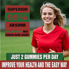 Putaojun sugar-free gummy ingredients panel for clean nutrition.