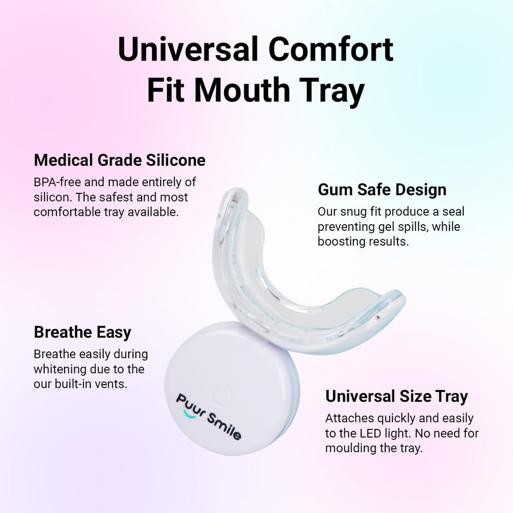 Puur Smile LED light unit accelerates whitening for faster results