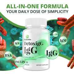 Pyralvexithon product image highlights inulin prebiotic fiber for gut-friendly support.