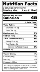 Q-CAN Plus Fermented Soy Beverage Original label emphasizing organic, gluten-free, dairy-free qualities