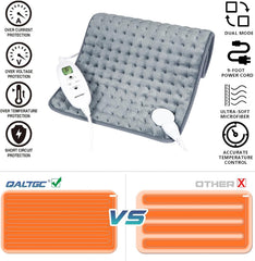 Qaltgc heating pad high-density wires deliver even warmth across areas.