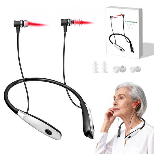 QHZ red light therapy for ears and nose supports daily comfort with targeted infrared light.