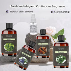 Qiapu diffuser dispensing oil demonstrates smooth aroma release for calming spaces