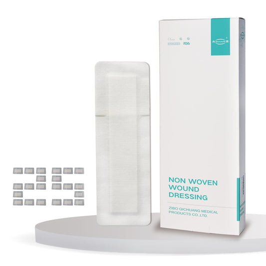 QICHUANG 4x14 inches extra-large sterile dressing in packaging for ready use.