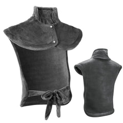 Qoosea electric heating pad full coverage for back and shoulders with penetrating warmth