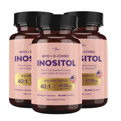 QSTA Premium Inositol Bundle packaging demonstrates a three-month supply for women's balance.