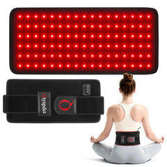 Qtyspdct red light therapy pad front view for full-body relaxation