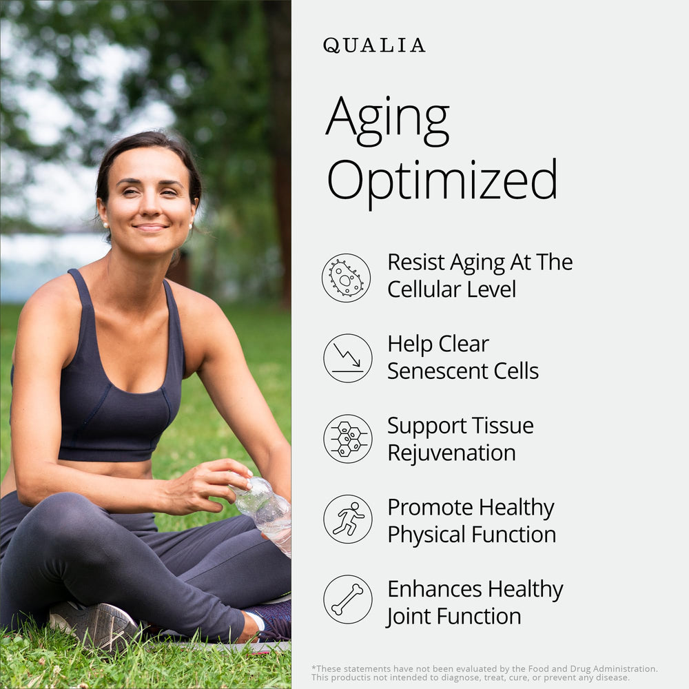 QUALIA Senolytic ingredients piperlongumin—component of tissue support formula.