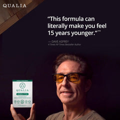 QUALIA Senolytic ingredients quercetin—part of the senolytic blend for wellness.