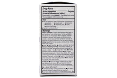 Quality Choice effervescent tablets dissolving in a tall glass of water ready to drink.