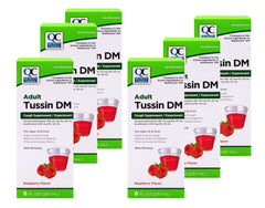 Quality Choice Tussin DM scene illustrating cough relief and chest congestion