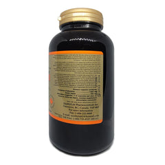 QualityLab Albumin Gold capsules closeup highlights easy-to-swallow daily capsules.