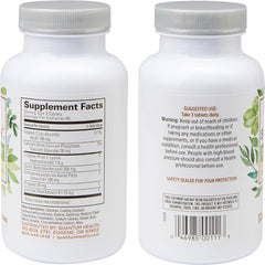 Quantum Health SuperLysine+ bottle side label with key ingredients.