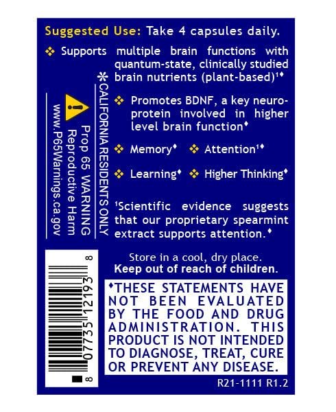 Quantum Nutrition Brain Prodigy packaging on desk evokes a focused routine.