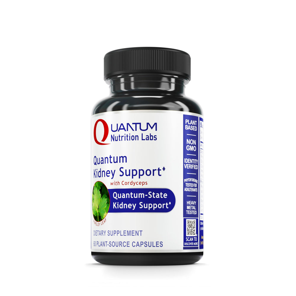 Quantum Nutrition Kidney Support bottle front for daily wellness