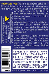 Quantum Nutrition Labs Mag Liquid teaspoon shown with dilution supports convenient daily use.