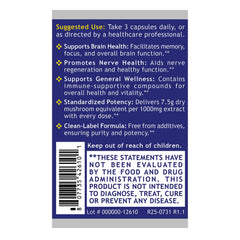 Quantum Nutrition Lions Mane capsules close-up for cognitive clarity