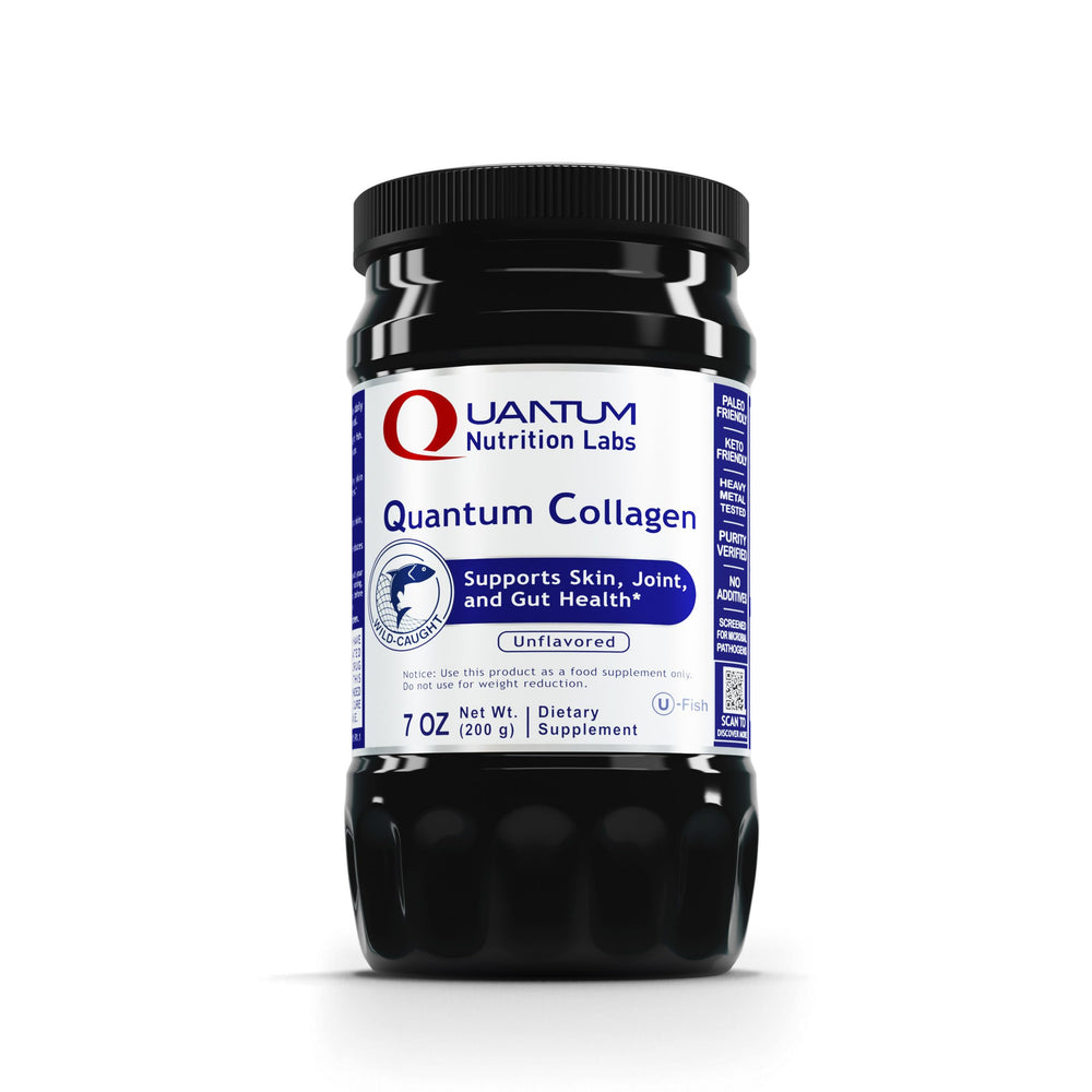 Quantum Nutrition QNL Quantum Collagen tub ready for daily use to support routine collagen intake