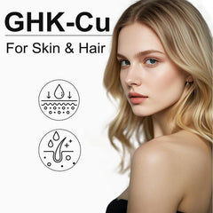 QUBIT GHK-Cu copper peptide capsules ready for daily intake and skincare support.