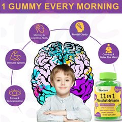 Qucbvn PS 600mg gummies bottle close-up highlighting flavor.