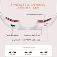 Queleay Type-C charging port image emphasizes quick charging and travel readiness.