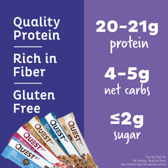 Quest Chocolate Brownie bar closeup highlighting rich texture and flavor
