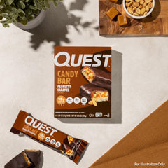 Quest Nutrition bar 2.01 oz serving size for convenient portion control.