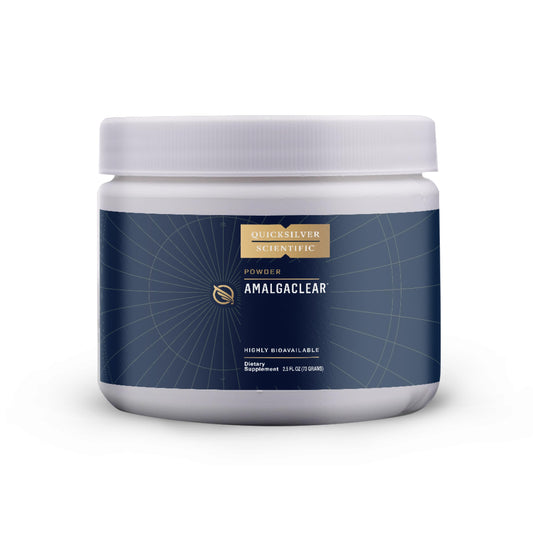 Quicksilver AmalgaClear bottle for detox support during dental removal
