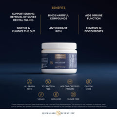 Quicksilver AmalgaClear vitamin C buffering for gentler digestion