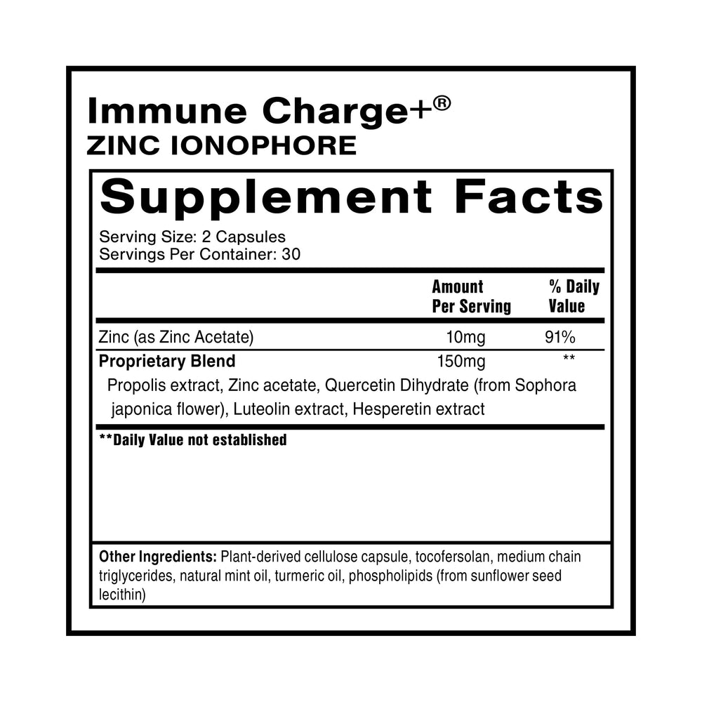 Quicksilver Immune Charge softgels closeup highlighting convenient capsules for on-the-go dosing