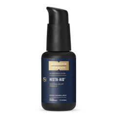 Quicksilver Scientific Hista-Aid bottle pour highlighting fast-acting liposomal delivery.