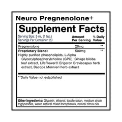 Quicksilver Scientific Neuro Pregnenolone+ dropper ready for rapid absorption.