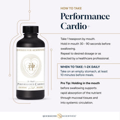 Quicksilver Scientific Performance Cardio+ active use scene shows daily energy and focus.