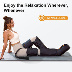 QUINEAR foot-calf-thigh compression sleeves close-up for targeted circulation support.