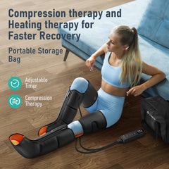 QUINEAR calf chamber provides gentle compression to ease calf tension.