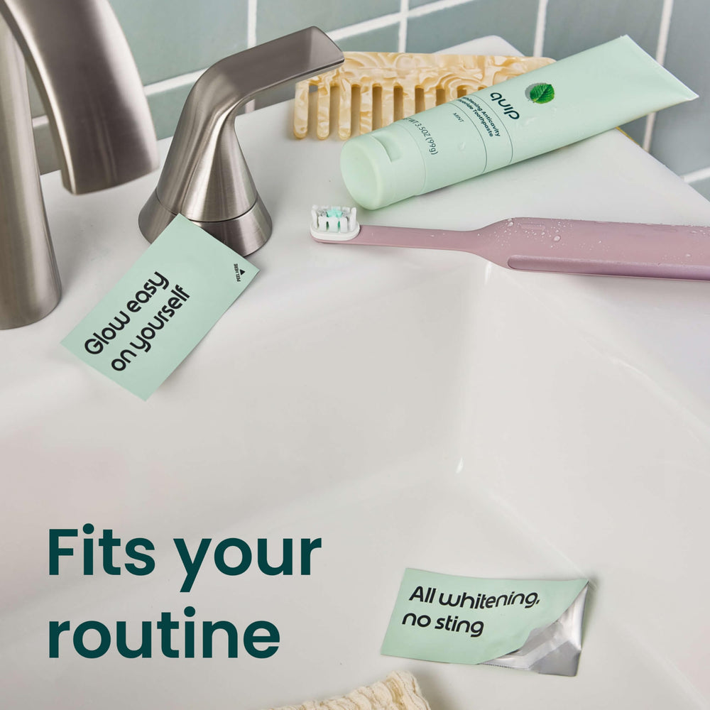 Hydroxyapatite enamel-safe formula shown for gentle care
