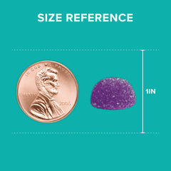 Nutrition label on Qunol Magnesium Glycinate Gummies bottle.