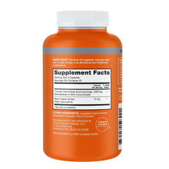 Qunol 2250mg turmeric with 95% curcuminoids delivers high-curcuminoid content