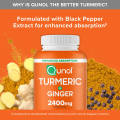 Qunol Turmeric joint-support use for daily activity and mobility.