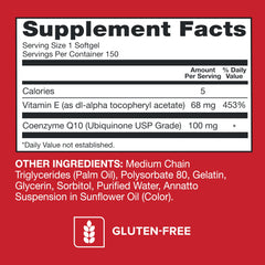 Qunol Ultra CoQ10 bottle pour demonstrates convenient daily dosing.
