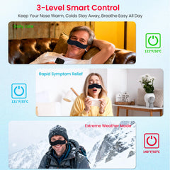 QUSD device with 3-level temperature control for adaptable warmth