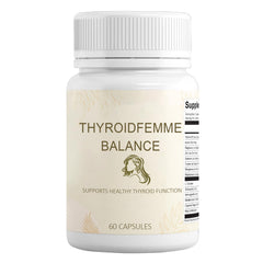 QUZOYU Thyroidfemme Balance bottle pour showing easy daily dosing