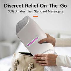 QXC abdominal massager belt extension supports waist sizes up to 38.6 inches