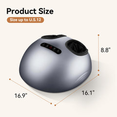 QXC foot massager arrives in gift-ready packaging.