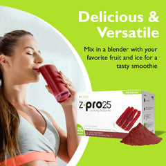 Z-Pro Red Velvet pudding serve with smooth texture and low calorie appeal