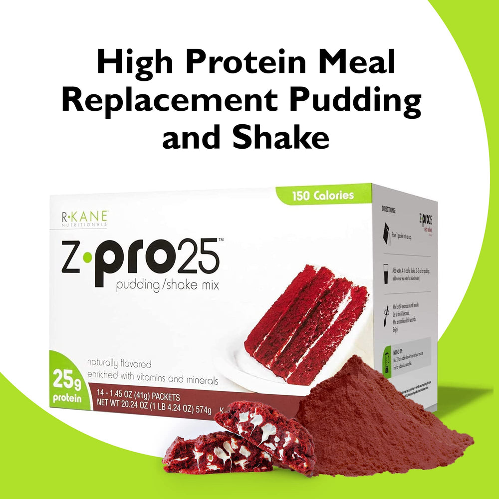 R-Kane Z-Pro Red Velvet spoon dip with convenient single serve portion
