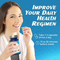 RaDoTech RenActive kidney detox capsules beside a glass of water for daily use